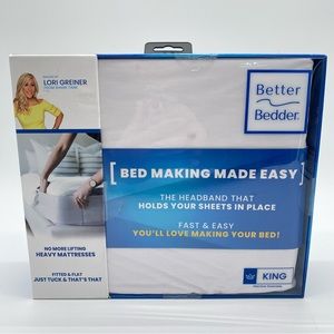NIB Lori Greiner’s Better Bedder King Size Easy Bed Making Headband - Brand New!